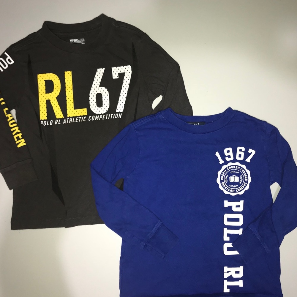 Bundle of 2 Polo Ralph Lauren toddler boy shirts